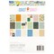 American Crafts Single-Sided Paper Pad 6"X8" 36/Pkg-Gold Foil, Coast-to-Coast